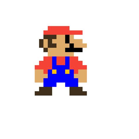 Pixilart 8 Bit Mario By Theoutsider