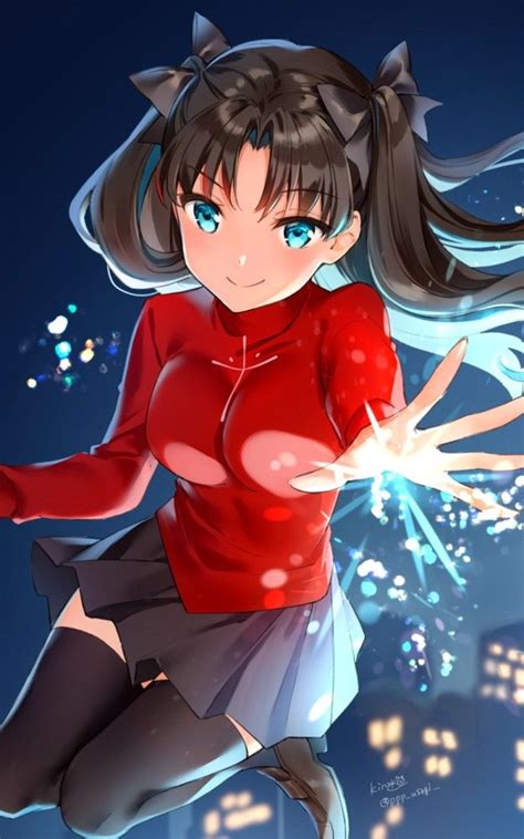 Pin De Zelan En Fatestay Night Tohsaka Rin Japon Series