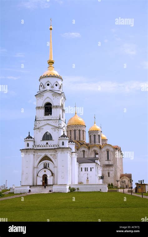 Bell Tower Of The Assumption Cathedral Bogoljubovo Vladimir Russia