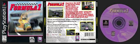 Formula 1 Game Playstation Psygnosis Games
