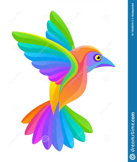 Rainbow Bird Stock Photography 10214804
