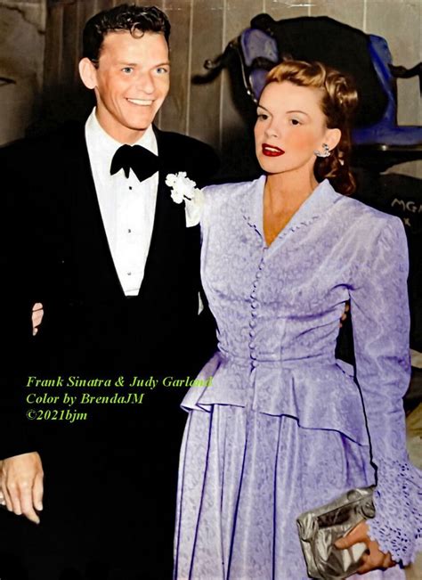 Frank Sinatra And Judy Garland Color By Brendajm ©2021bjm Judy