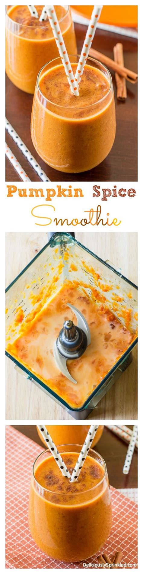 A Delicious Pumpkin Spice Smoothie Recipe By