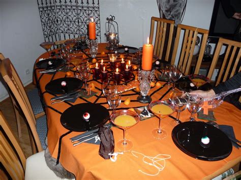Tous Les Articles De Déco Son Et Lumière Halloween - table halloween (Blog Zôdio)