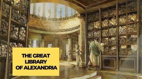 The Great Library Of Alexandria In Ancient Egypt Youtube