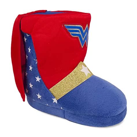 Dc Comics Wonder Woman Toddler Girls Slipper Boots