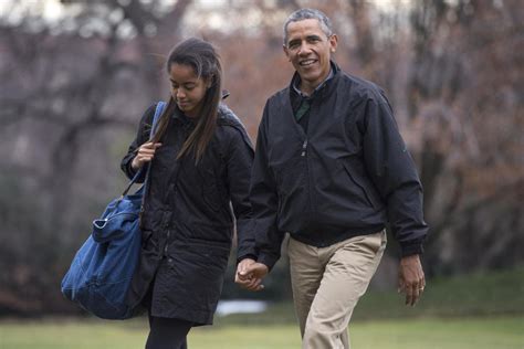 Barack Obama Cried After Dropping Daughter Malia Off At University