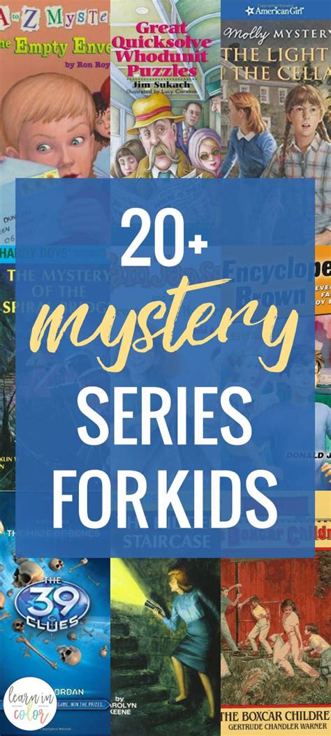 20 Mystery Series For Kids In 2020 Kids Book Series Kids Novels