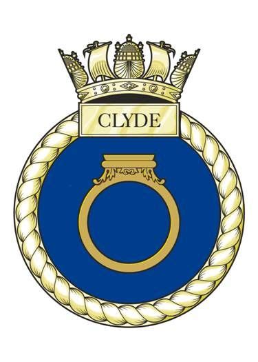 Hms Clyde P257 Wikipedia Royal Navy Ships Royal Navy Navy Badges
