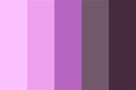 Pink To Gray Color Palette