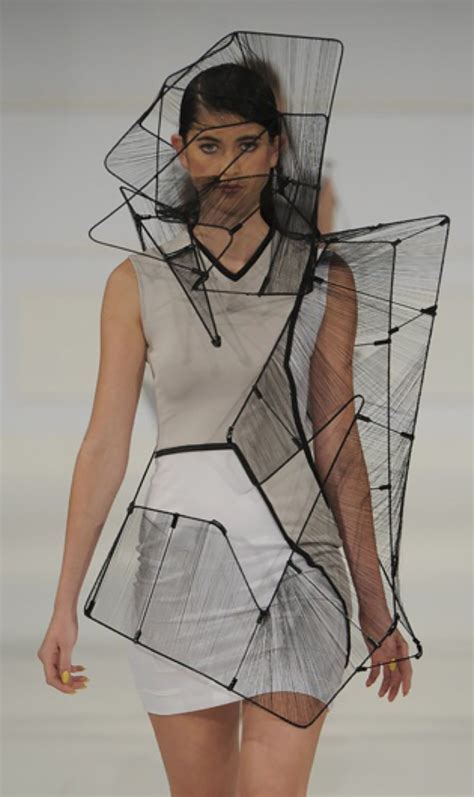 From Geometric Fashion Fashion Design Fashion Sketches