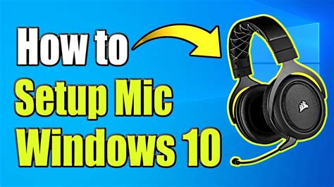 How To Setup Microphone On Windows Test Mic Easy Method Youtube