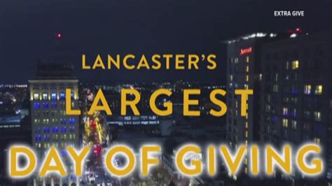 Lancaster County Extragive Kicks Off Here Are A Few Organizations And