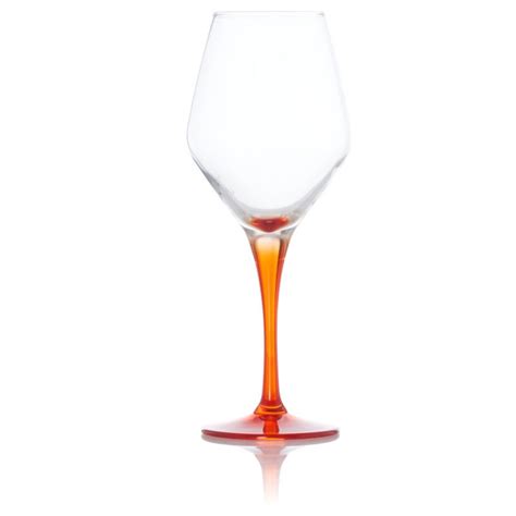 Orange Wine Glass Set George Home Wine Glass