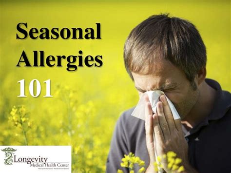 Seasonal Allergies 101