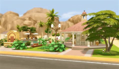 Oasis Springs Park The Sims 4 Via Sims