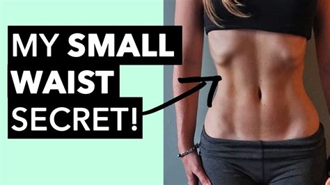 My Secret For A Small Waist ONE EXERCISE YouTube