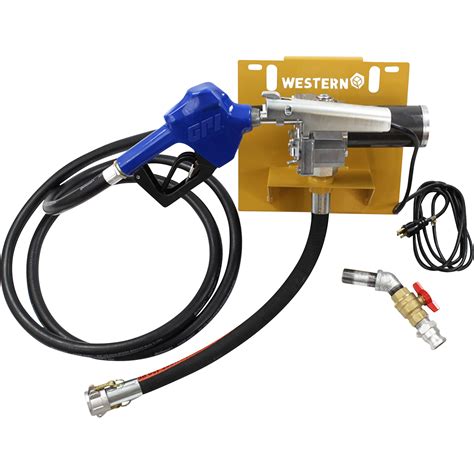 Western Global Fuelcube Gasoline Fuel Tank Kit With Venting Kit Pump