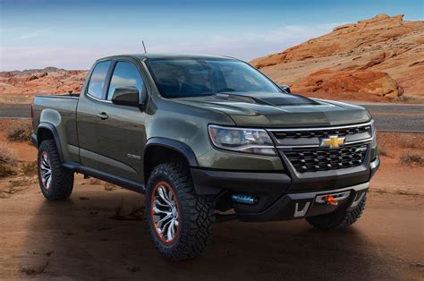 Chevy Colorado Zr2 Concept Unveiled At Los Angeles Auto Show