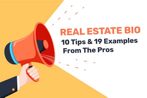 Writing your real estate agent bio will take a little time and skill but will be worth the effort. Real Estate Agent Bio: 22 Examples & Tips From the Pros
