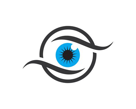 Eye Care Vector Logo Design Template 585008 Vector Art At Vecteezy