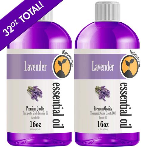 2 Pack Bulk Size Lavender Essential Oil 32 Ounce Bottle