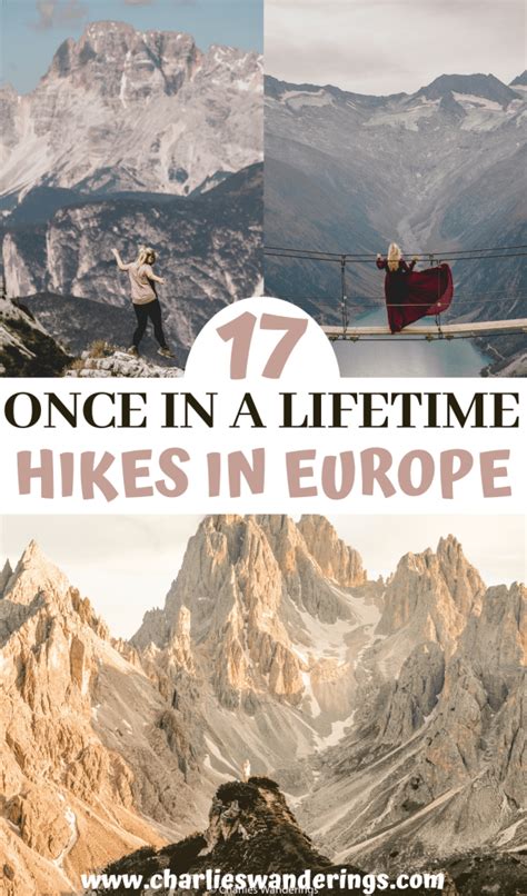 Hiking In Europe The 17 Best Treks And Most Impressive Hiking Trails