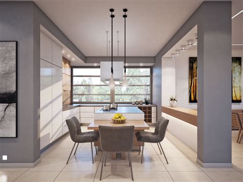 Interior Design Vis For Lk Projektpl On Behance Modern Contemporary