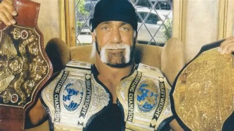 Wwe Hulk Hogan World Heavyweight Championship Belt Side Plates Box Set Brand New