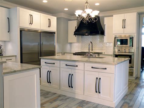 White Shaker Kitchen Cabinets Alba Kitchen Design Center Kitchen