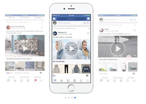 Facebooks New Lifestyle Layout Brings Canvas Collection Ads To Life