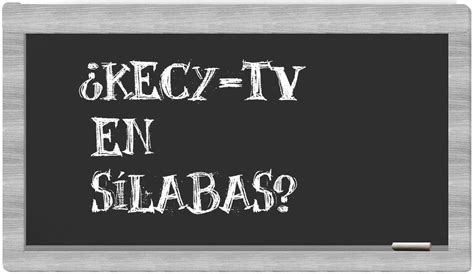 Separar En Sílabas Kecy Tv