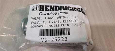 Hendrickson Vs25223 3 Way Auto Reset Slider Air Valve For Sale Online