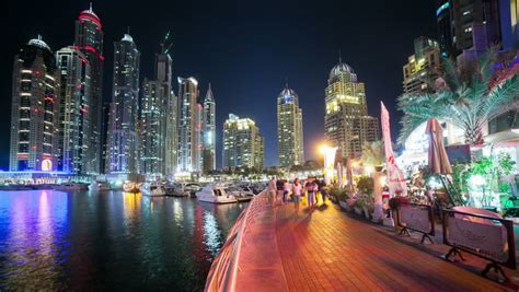 Dubai Street Stock Footage Video Shutterstock