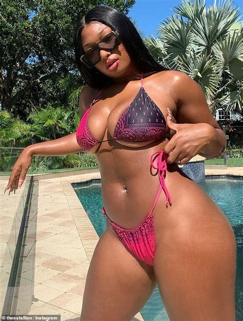 Megan Thee Stallion Flaunts Her Gorgeous Curves While Twerking In Pink
