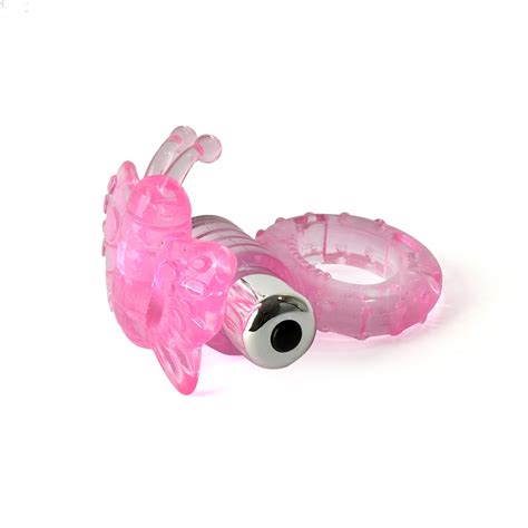 Butterfly Clit Vibrating Cock Ring Triple Tickler Sex Toys Free S