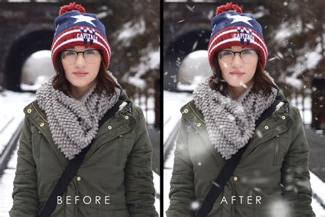 Using photoshop, making a custom brush that will randomize snowflakes in different manners such falling snow is one of the most beautiful forms of precipitation. 10 Realistic Photoshop Snow Brushes in Brushes on Yellow ...