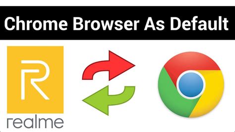 How To Set Chrome As Default Browser In Realme Phone 2020 Hindi Youtube