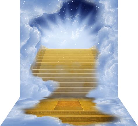 Download Clipart Resolution 10001000 Golden Stairway To Heaven Png