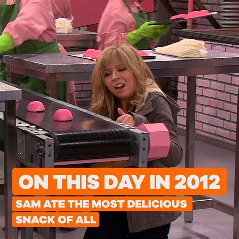 Sam Loves Her Cakes On This Day Icarly No One Gets Between Sam