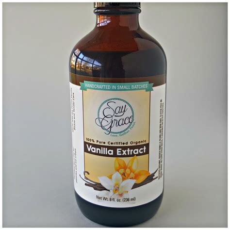 100% Pure Certified Organic Vanilla Extract (8 oz.) - Kitchen Boutique ...