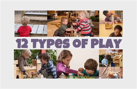 12 Types Of Play Infographic E Learning Infographics