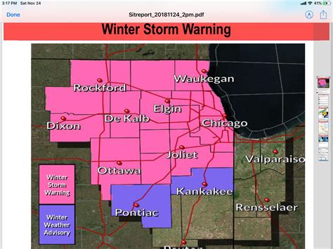 Tracy Butler On Twitter Winter Storm Warning For All Of Northern