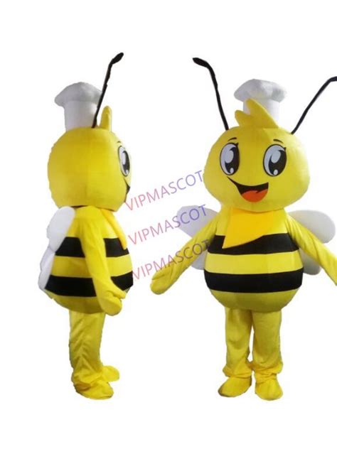 Little Bee Mascot Costume Character Fancy Dress Suit Cartoon Birthday