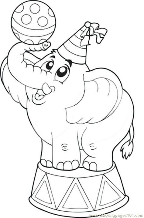 Circus Themed Coloring Pages Coloring Pages