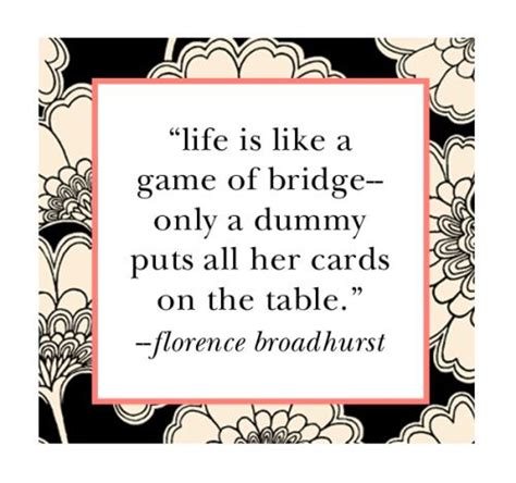 Katespadeny Bridge Card Game Bridge Quotes Words
