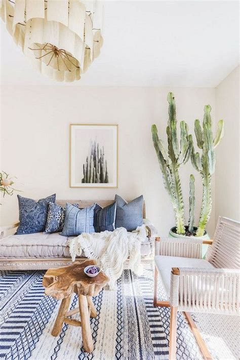 Desert Themed Living Room With Bohemian Style Homemydesign