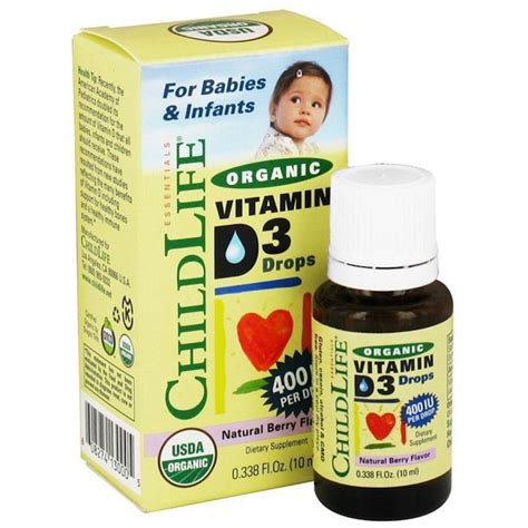 Childlife Essentials Organic Vitamin D3 Drops The Parenting Emporium