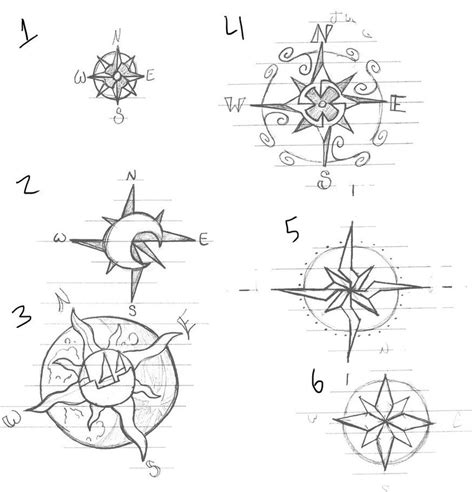 How To Draw Compass Rose My XXX Hot Girl