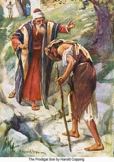 The Prodigal Son By Harold Copping Luke 1511 32 Church Pictures